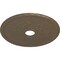 Ekena Millwork Grape Ceiling Medallion (Fits Canopies up to 3 5/8"), 22 5/8"OD x 3 5/8"ID x 5/8"P, Warm Silver CM22GRWSS - alternate 2